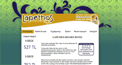 Desktop Screenshot of lapethos.kibrisda.com