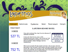 Tablet Screenshot of lapethos.kibrisda.com